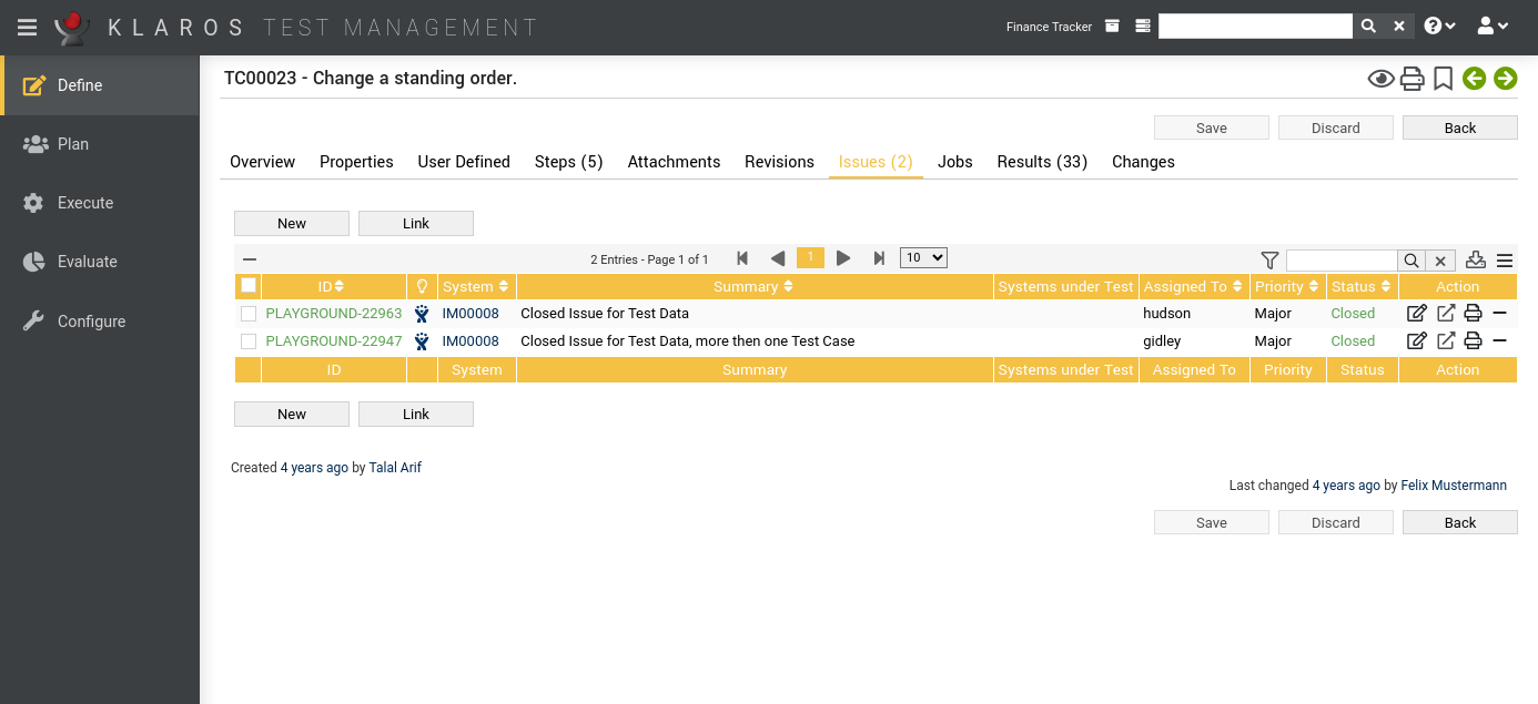 The “Issues” Tab