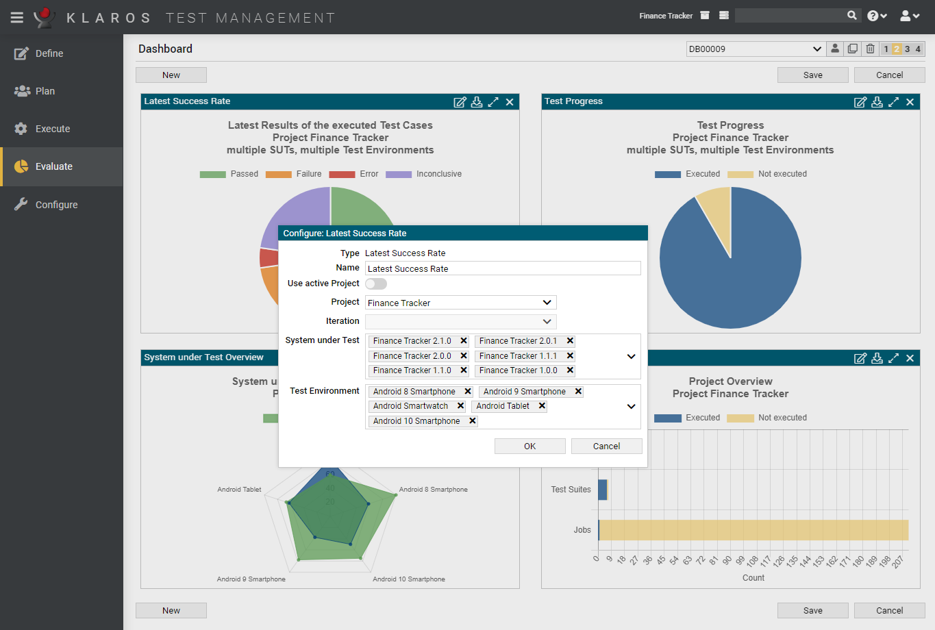 The “Configure Report” Dialog