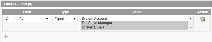 Filter Fields that offer Multiple Values