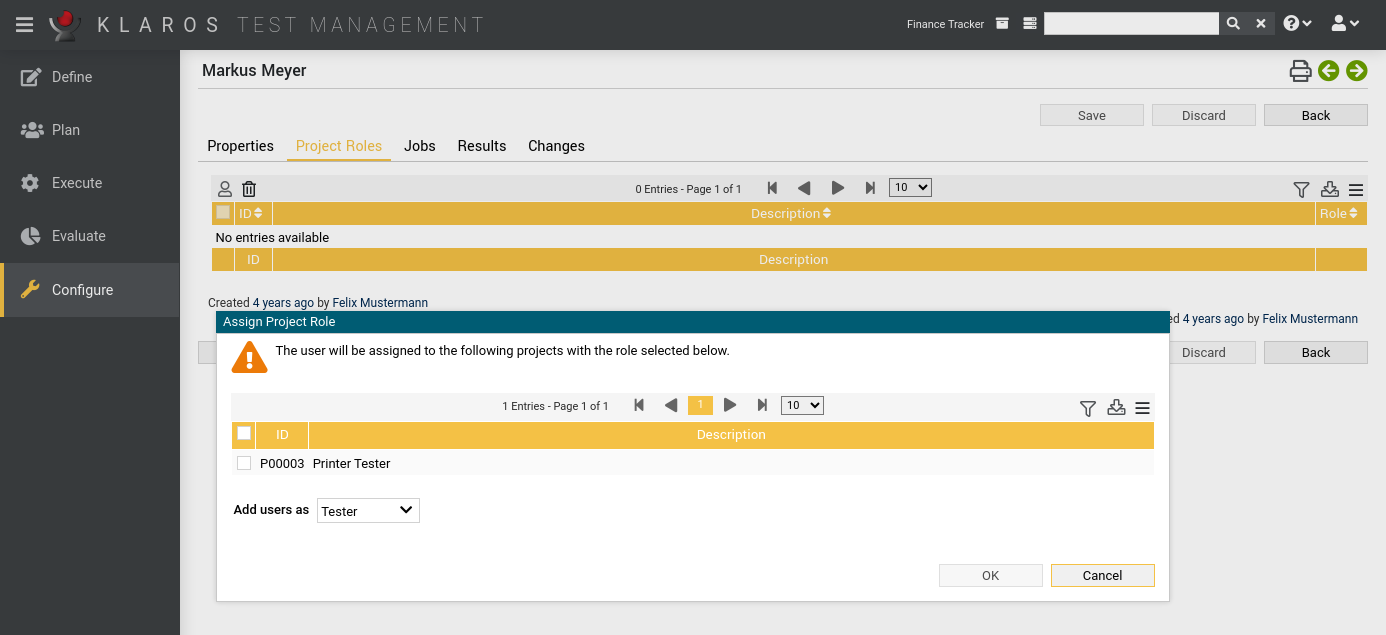 The “Assign Project Roles” Dialog