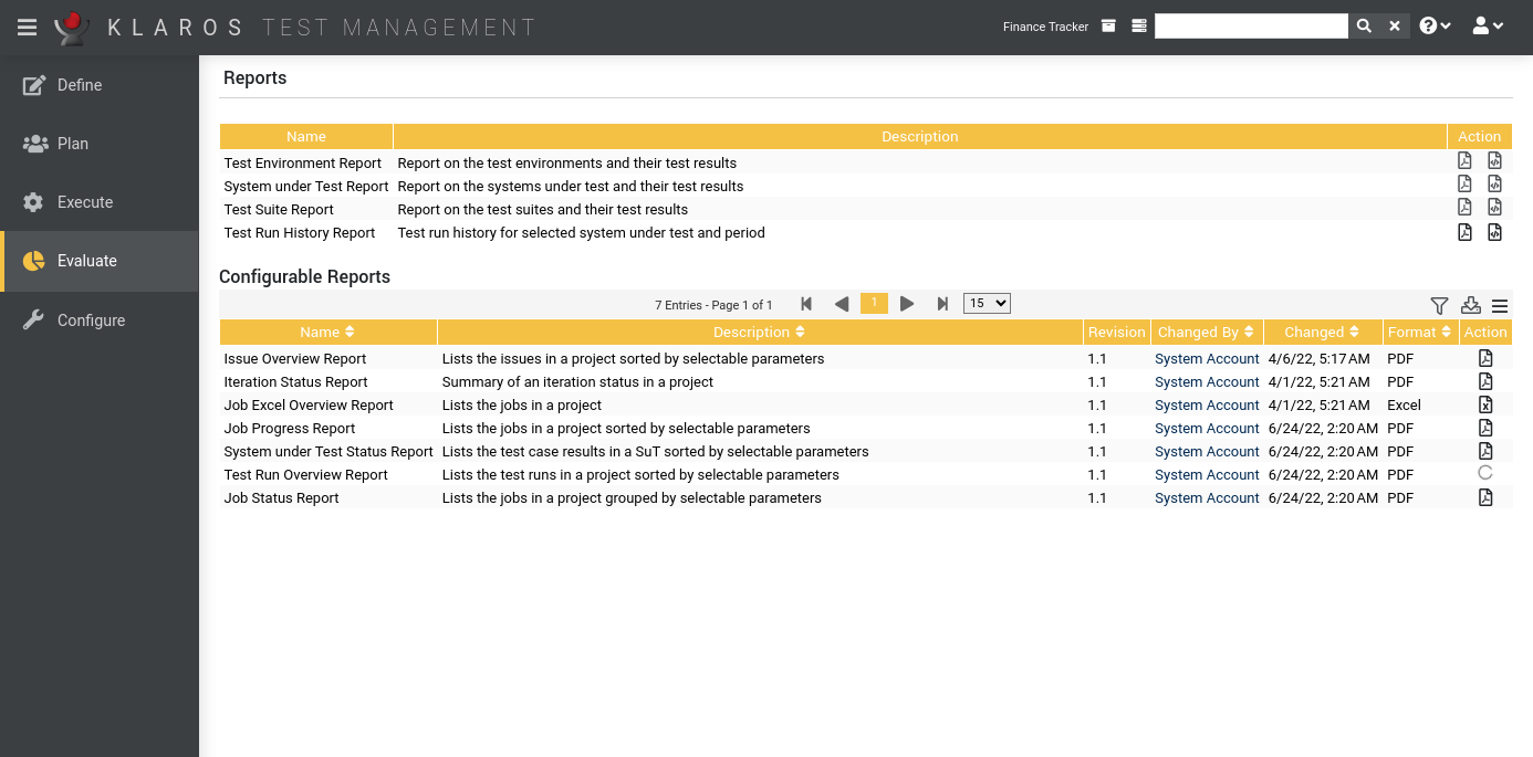 Generate a Parameterized Report