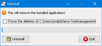 The Uninstaller