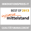 Innovationspreis IT - Best of 2013: Qualitätsmanagement