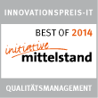 Innovationspreis IT  - Best of 2014: Qualitätsmanagement