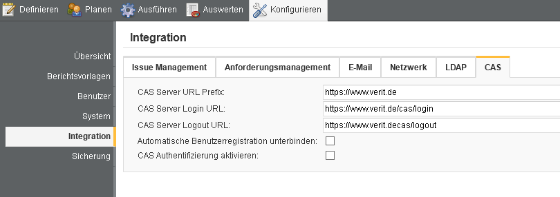 Single Sign-On is now supported via CAS Server Integration